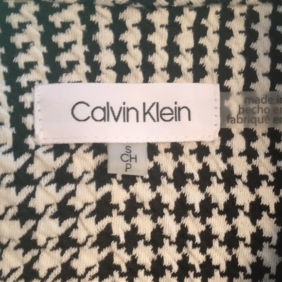 Calvin Klein Classic Mini Houndstooth Jacket - Picture 4 of 4
